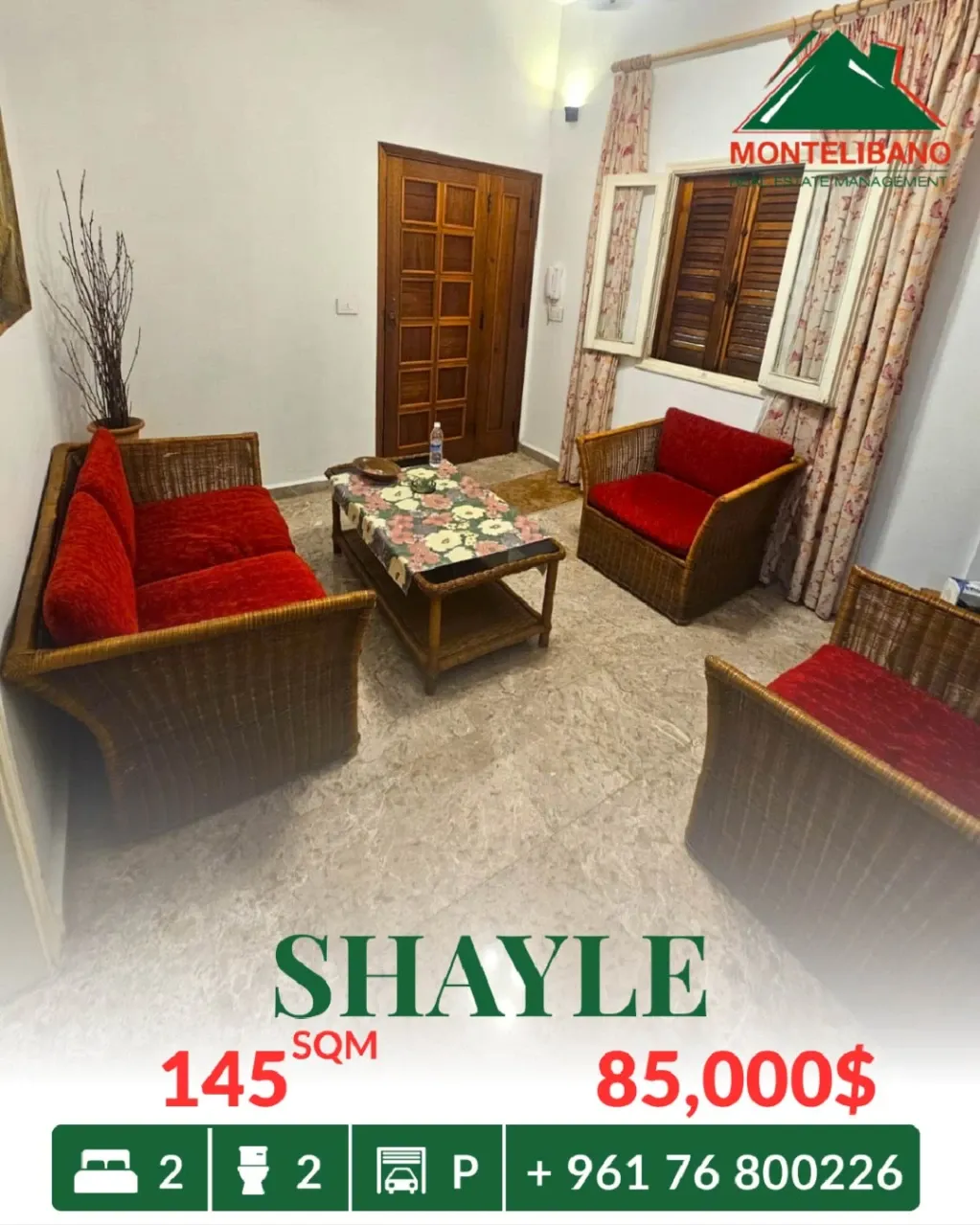 Apartment for sale in Sehayleh, Lebanon