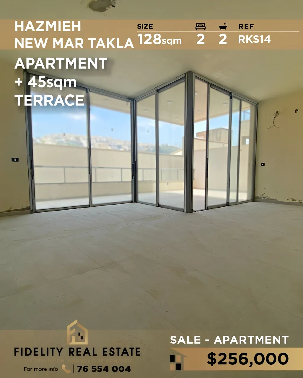 Apartment for sale in Hazmieh, Lebanon