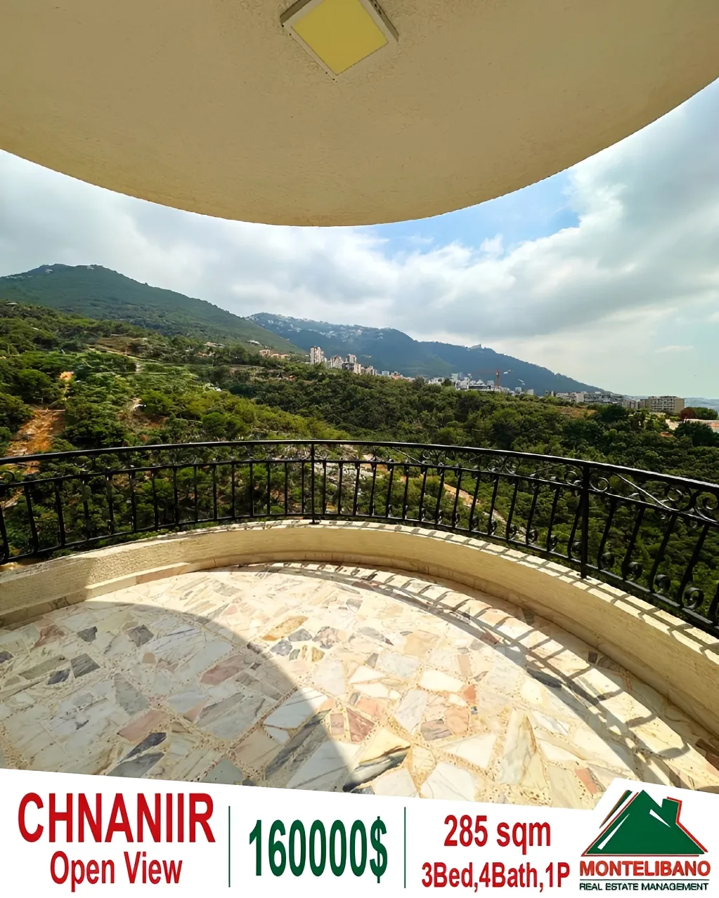 Apartment for Sale in Chnaneir, Lebanon