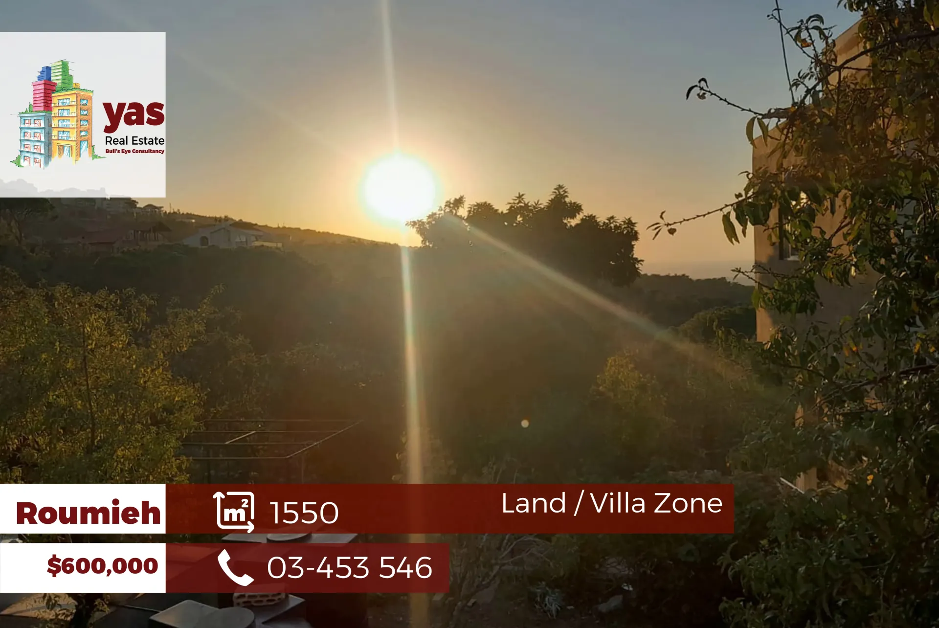 Land for Sale in Roumieh