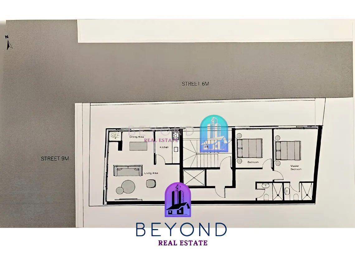 Apartment for sale in Achrafieh, Beirut, Lebanon - 2 bed, 3 bath