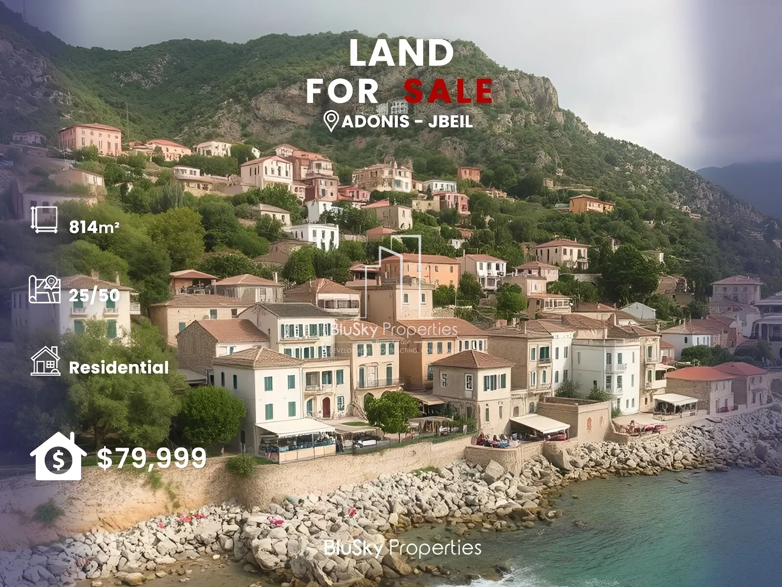 Land for Sale in Adonis