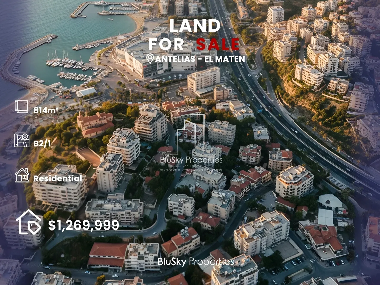 Land for Sale in Antelias