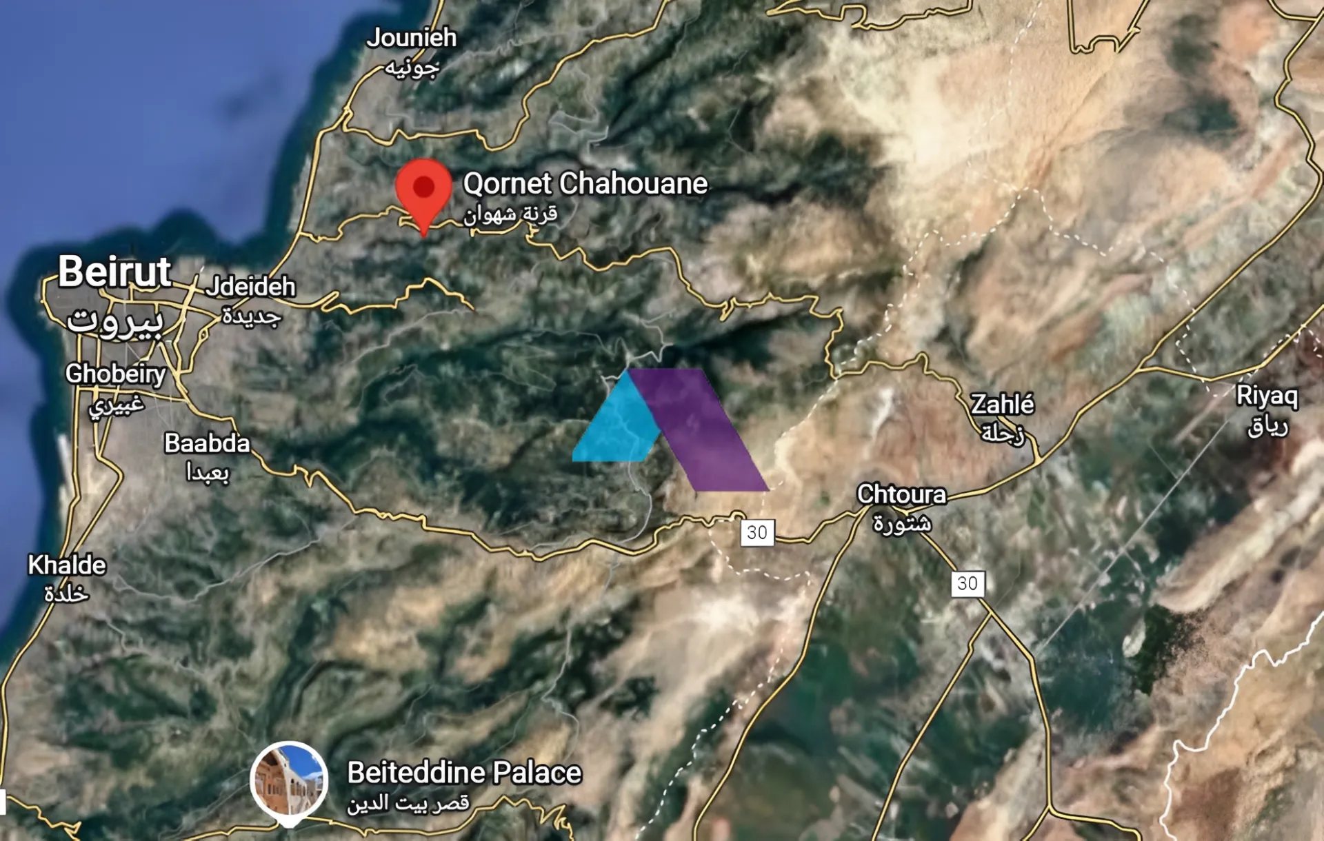 Land for Sale in Cornet Chahwan