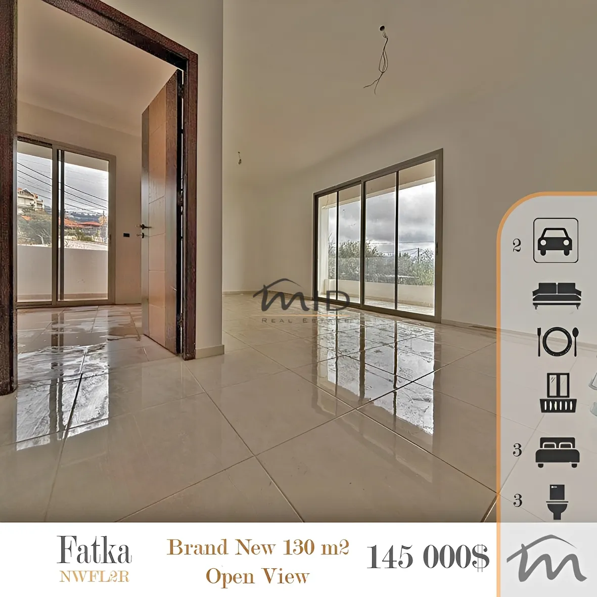 Apartment for sale in Fatqa, lebanon