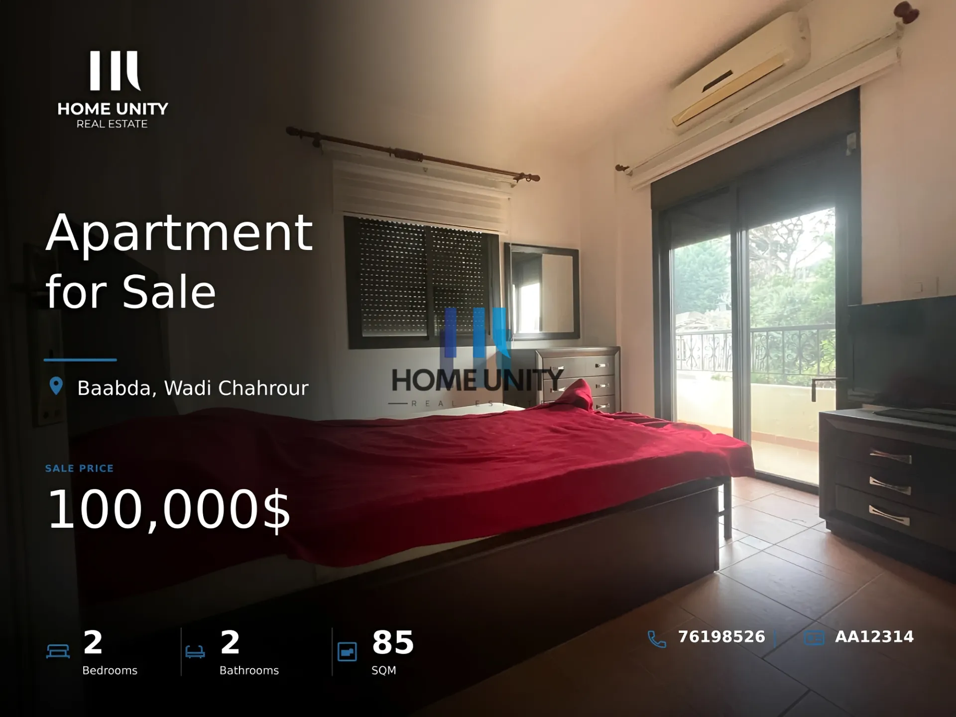 Apartment for Sale in Wadi Chahrour