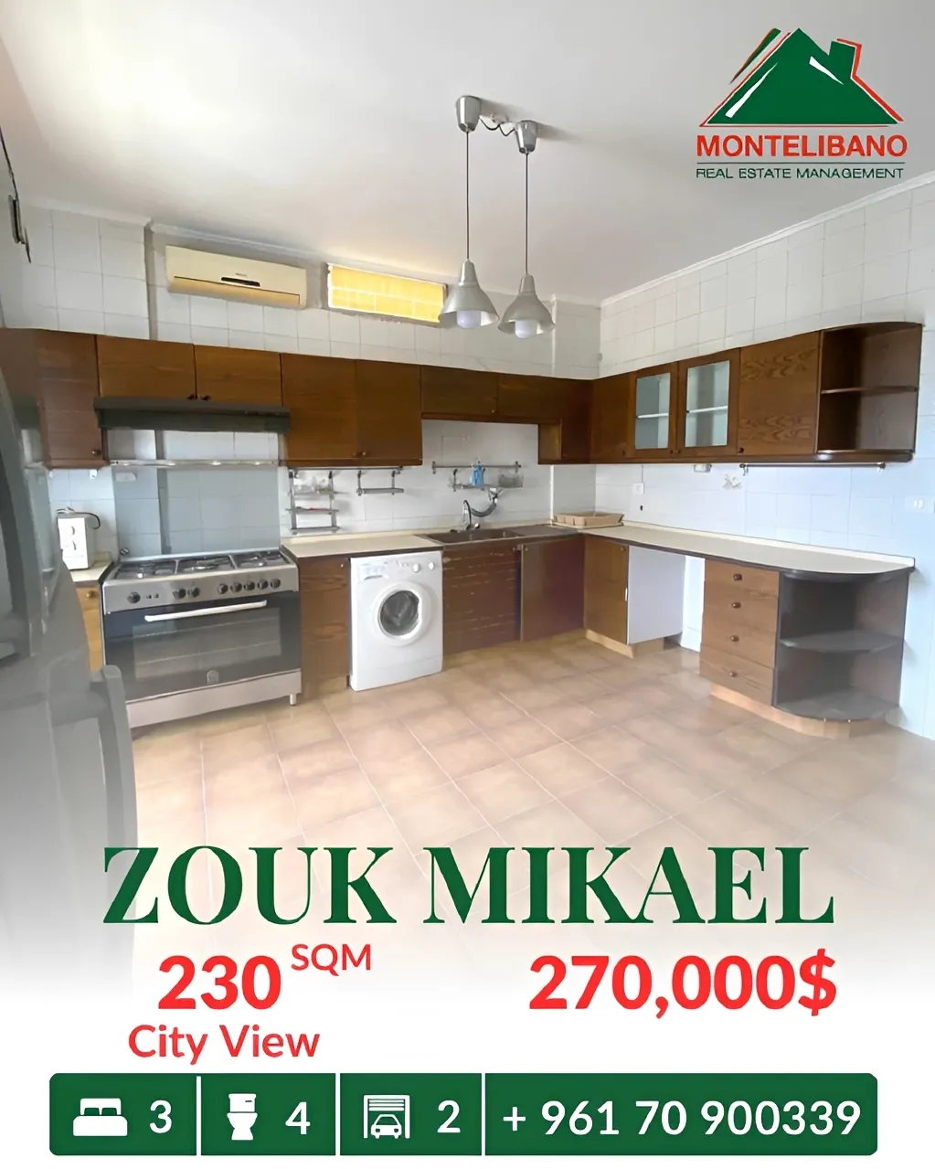 Apartment for sale in Zouk Mikael, Lebanon