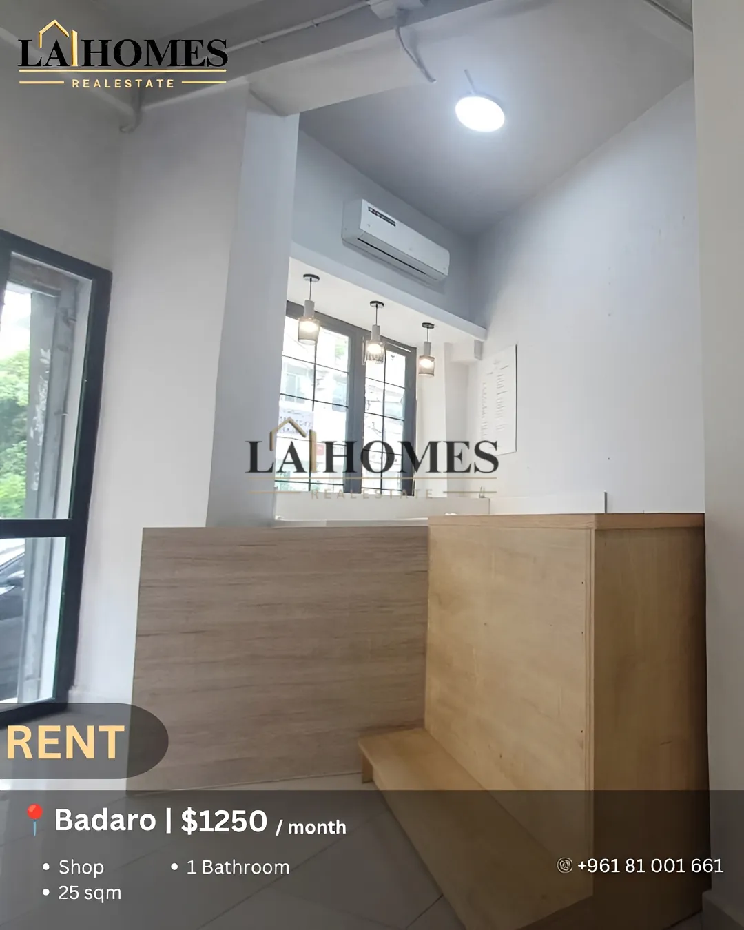 Shop for rent in Badaro