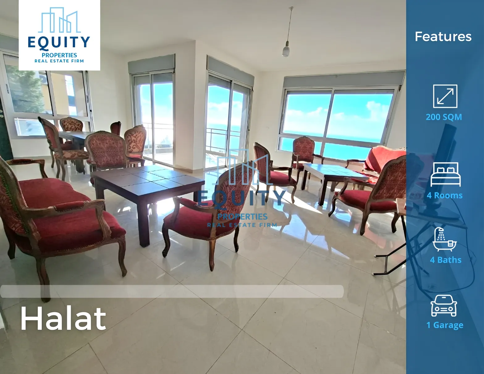 Apartment for rent in Halat, Lebanon