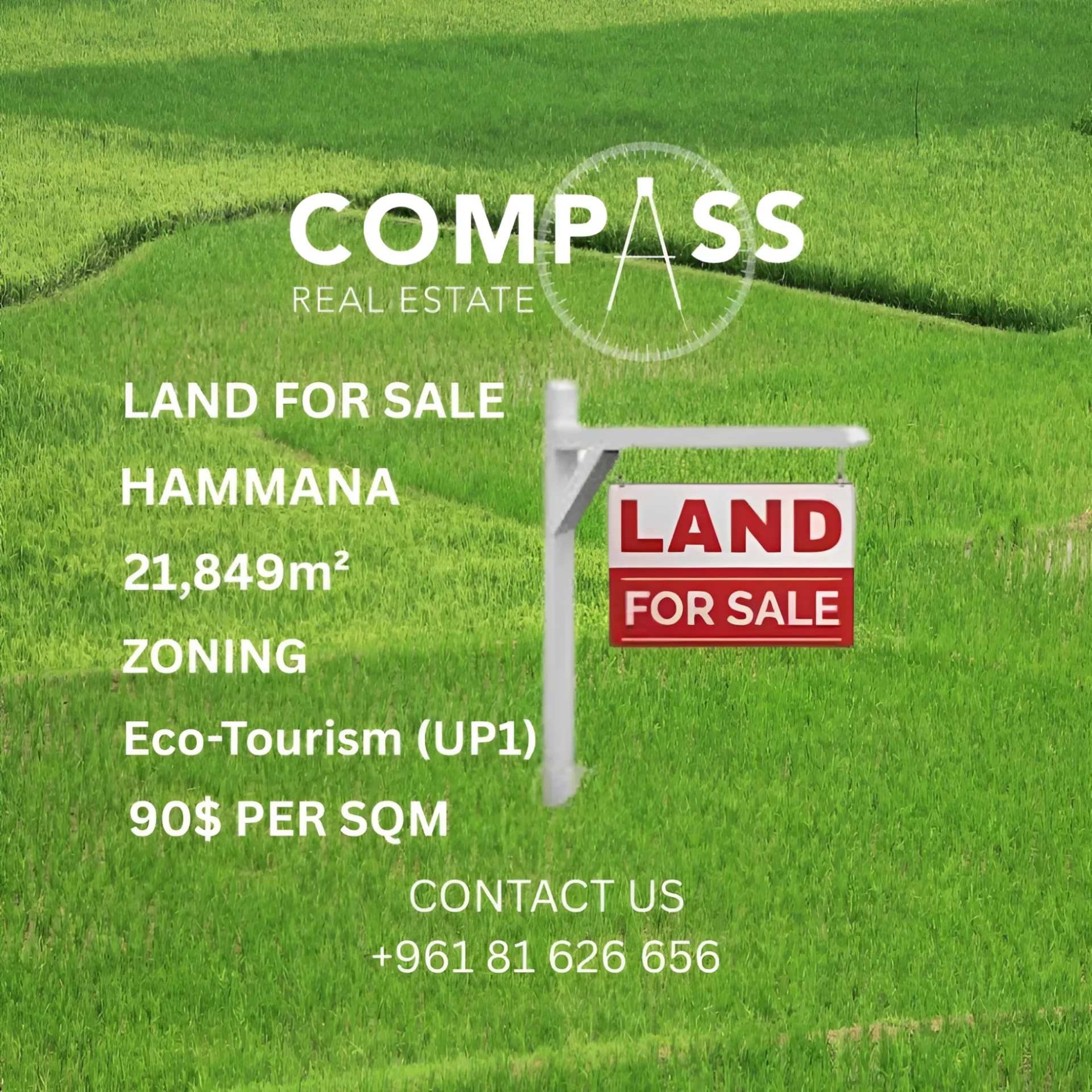 Land for sale in Hammana, Lebanon