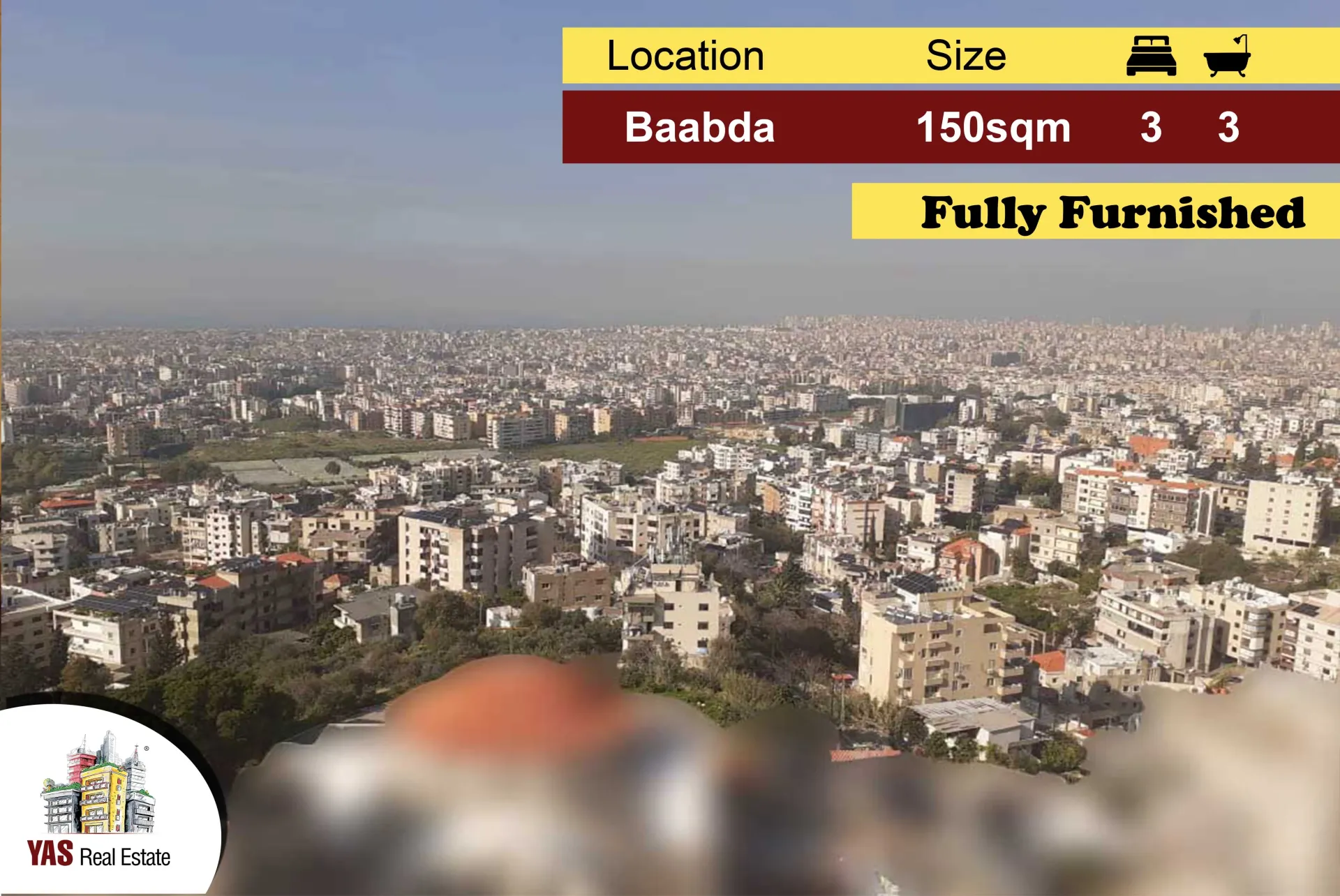 Apartment for Sale in Baabda
