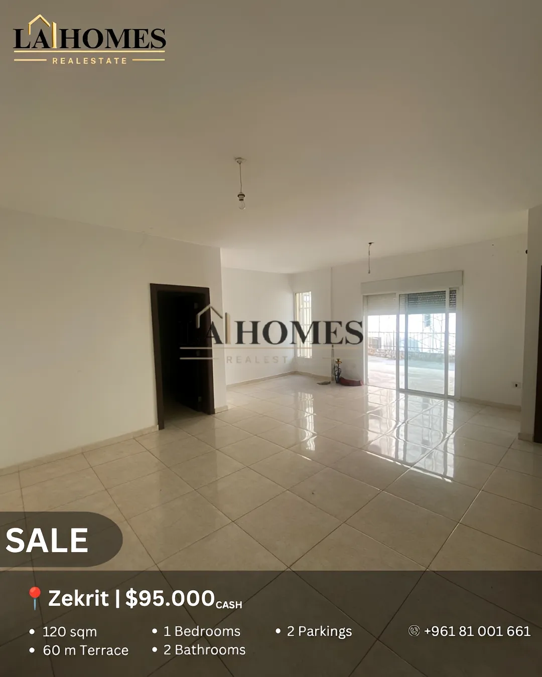 Apartment for sale in Zikrit