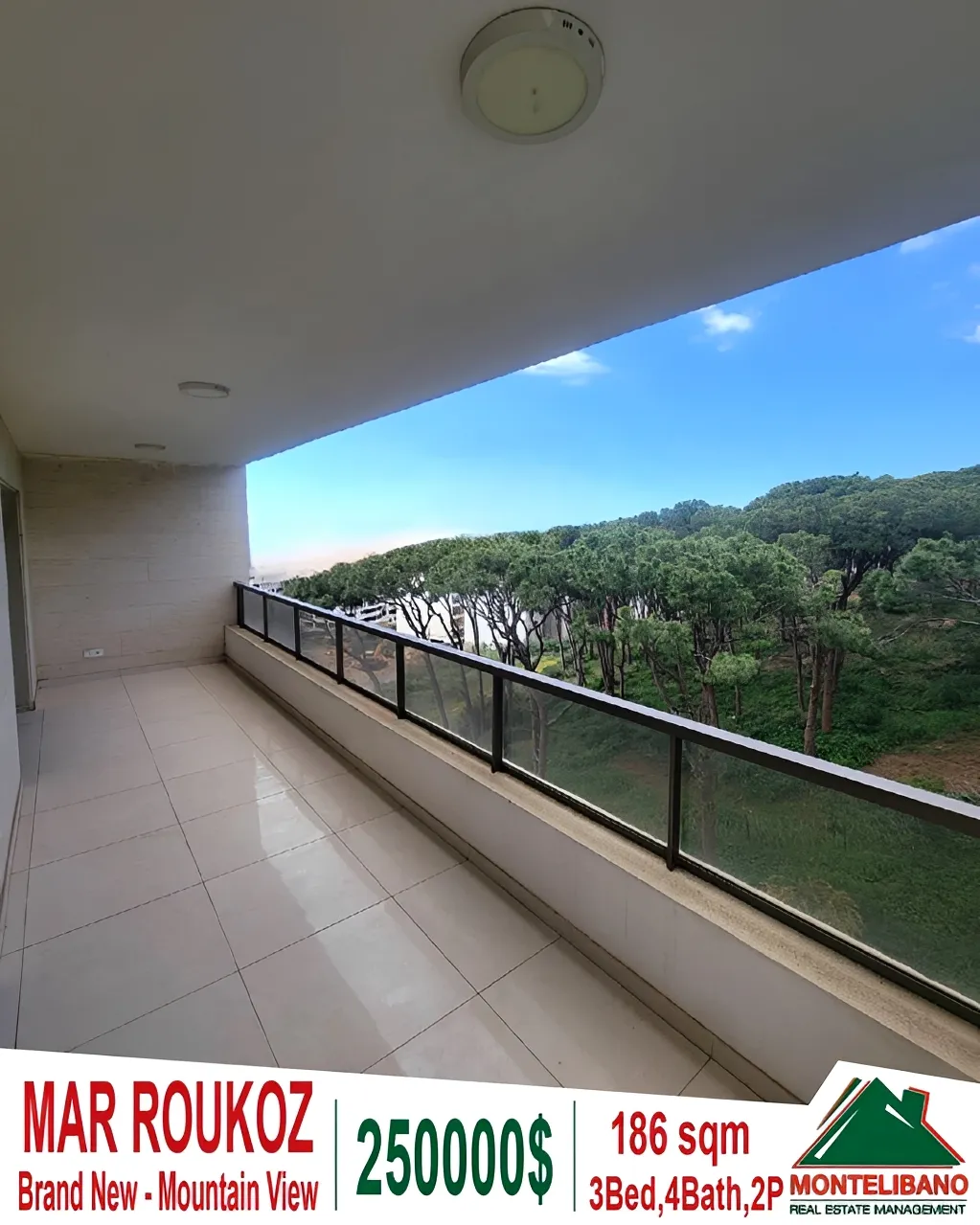 Apartment for sale in Mar Roukouz, Lebanon