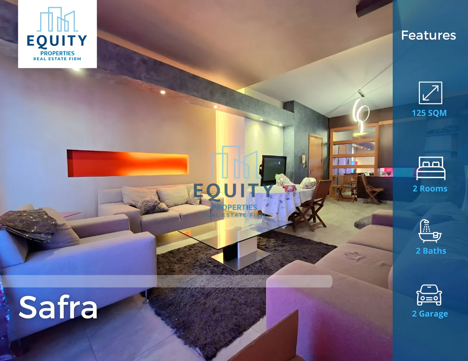 Apartment for rent in Safra, Lebanon - 2 bed, 2 bath
