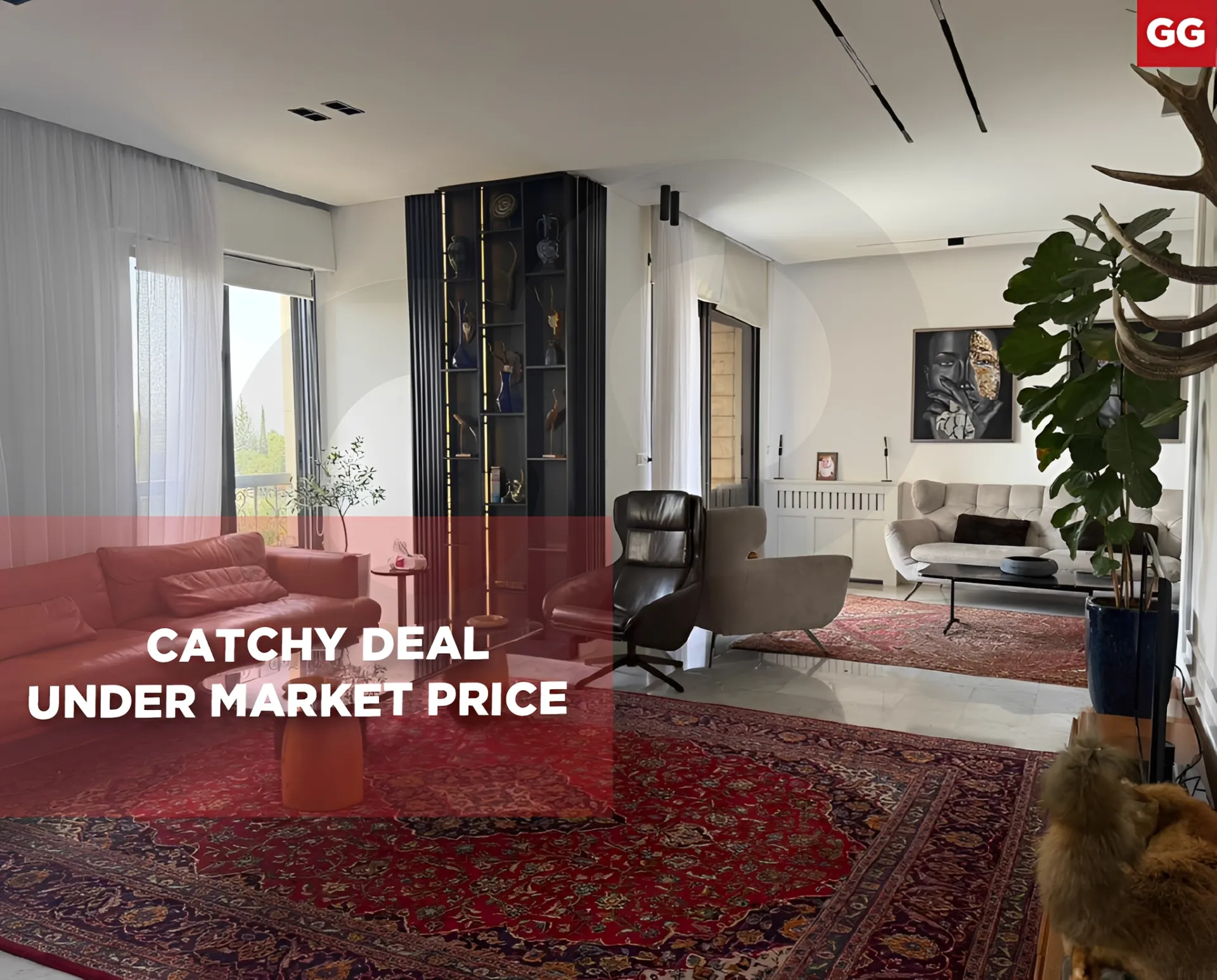 Apartment for Sale in Yarzeh - 3 bed, 3 bath