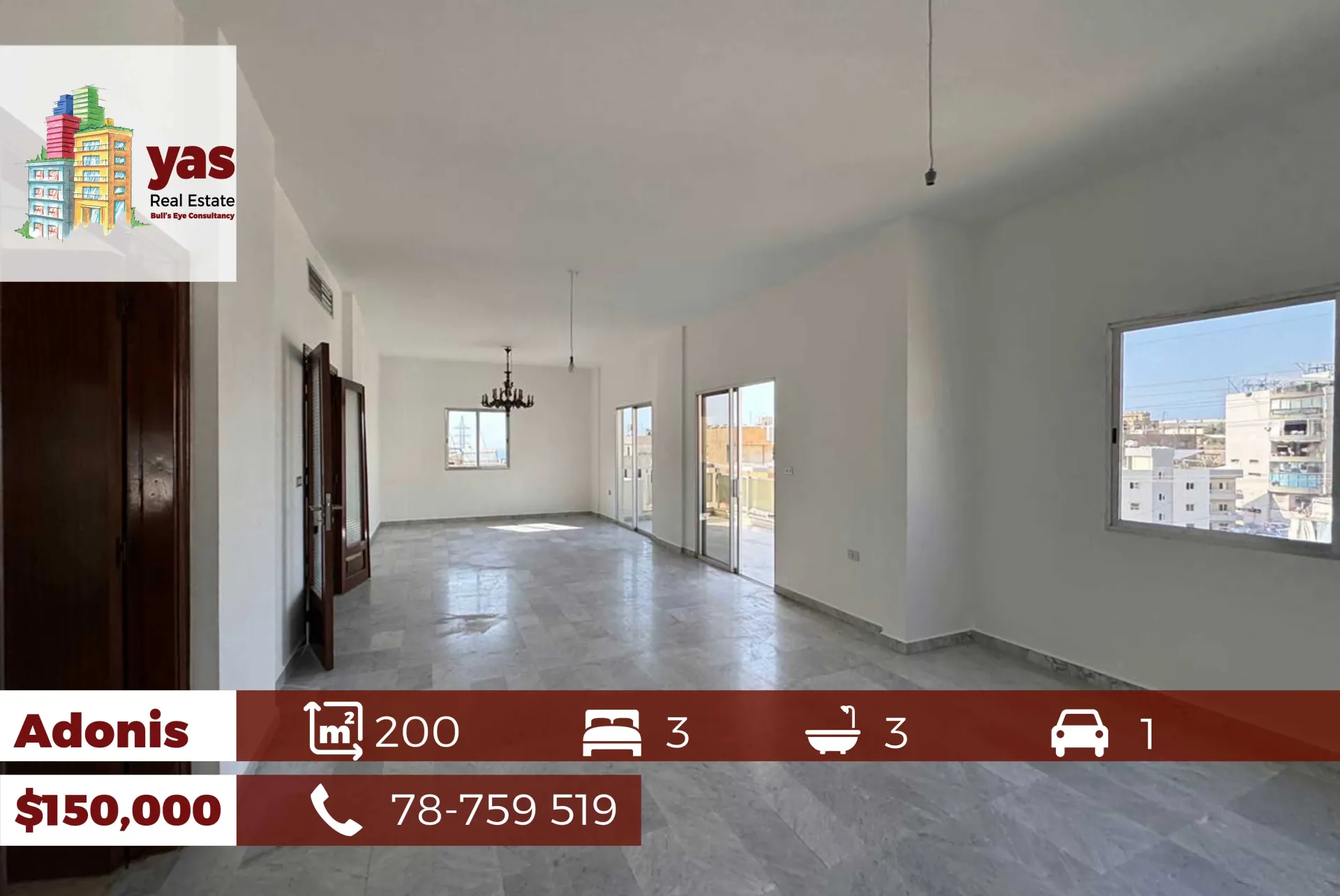 Apartment for Sale in Adonis