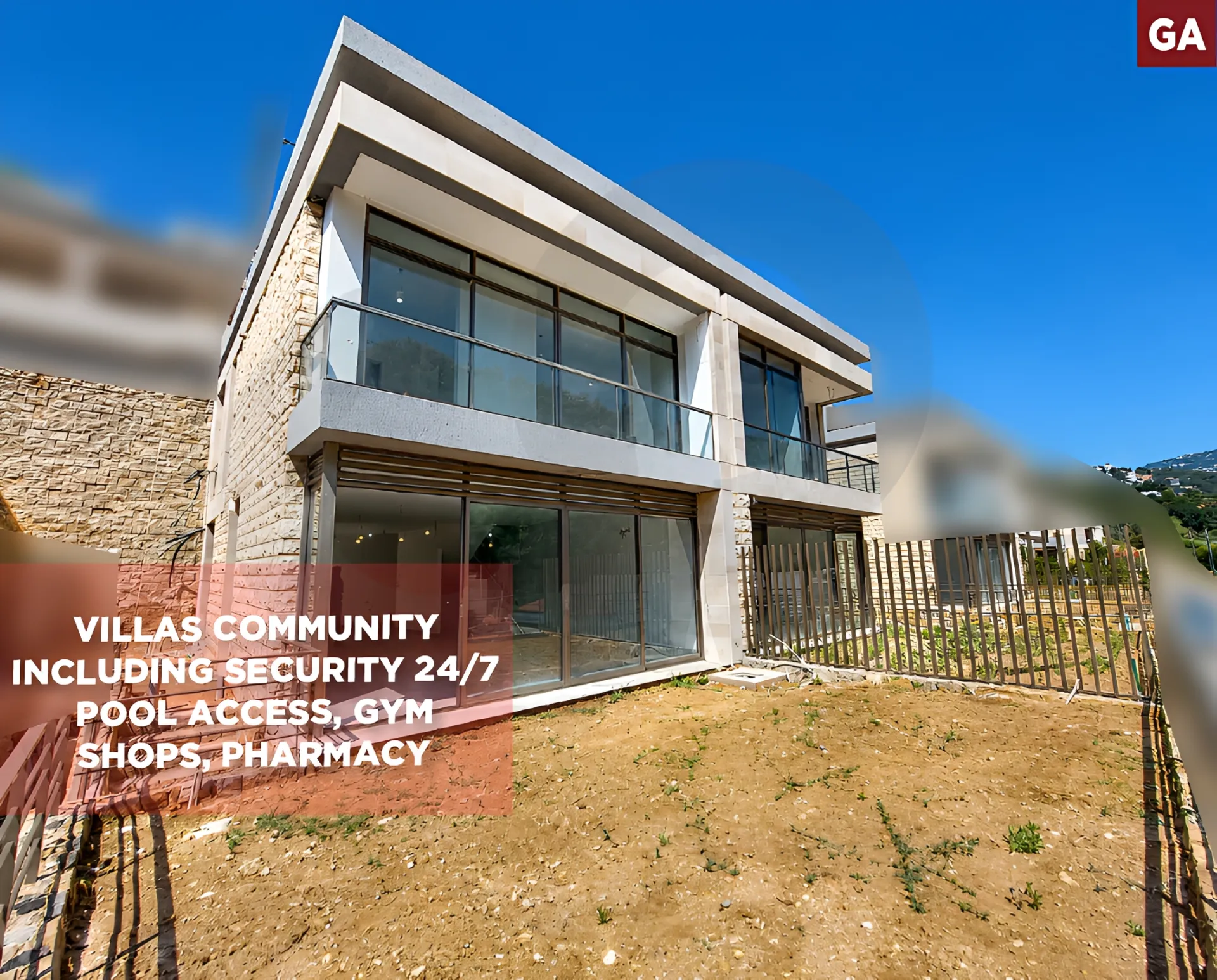 Villa for Sale in Mansourieh - 3 bed, 5 bath