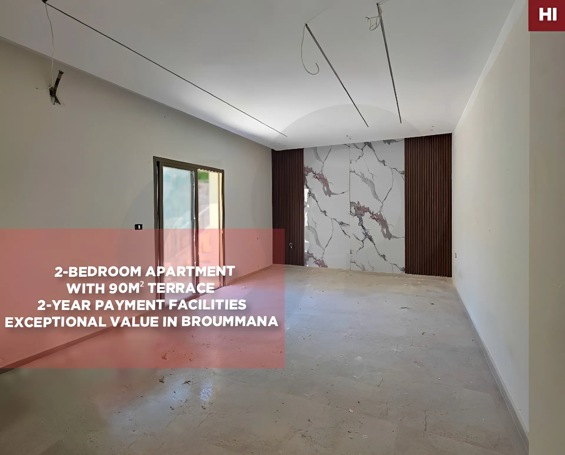 Apartment for Sale in Broummana - 2 bed, 2 bath