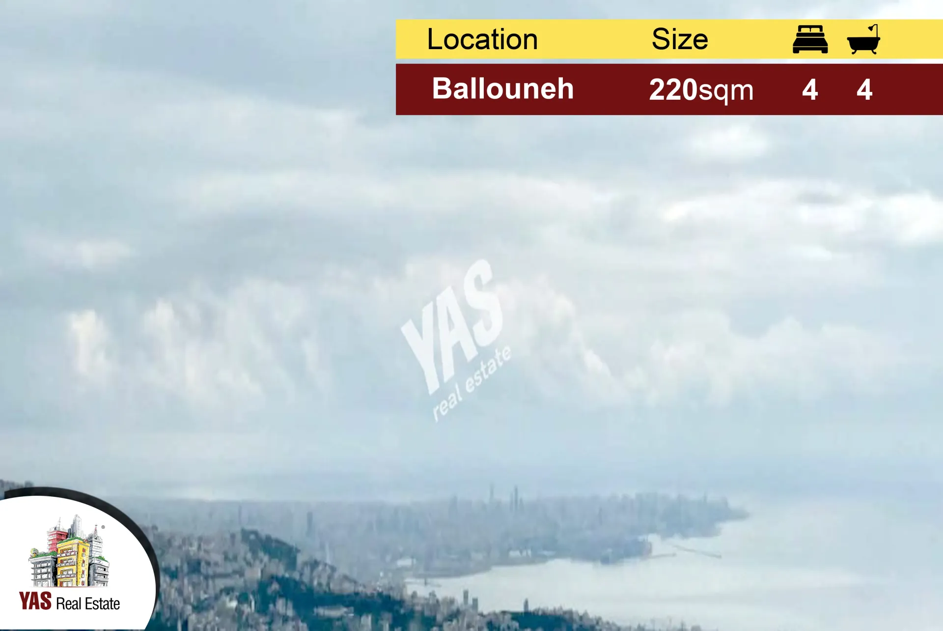 Apartment for Sale in Ballouneh