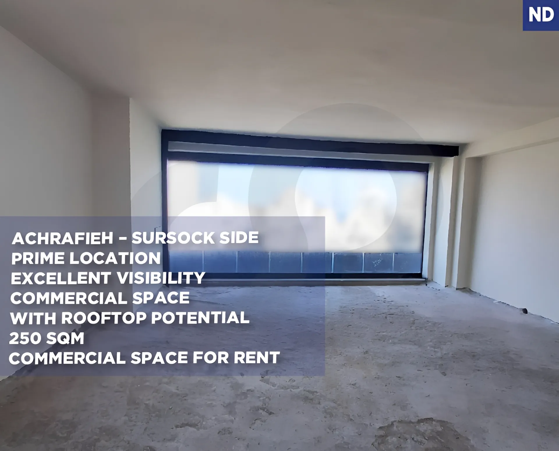 Commercial Property for Rent in Achrafieh