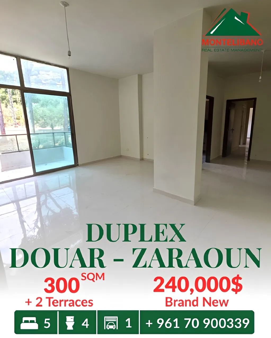 Apartment for sale in Douar, Lebanon - 5 bed, 4 bath