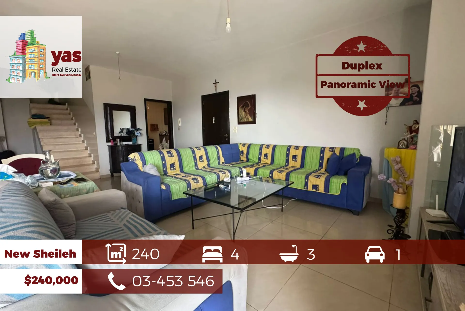Apartment for Sale in Sehaile - 4 bed, 3 bath