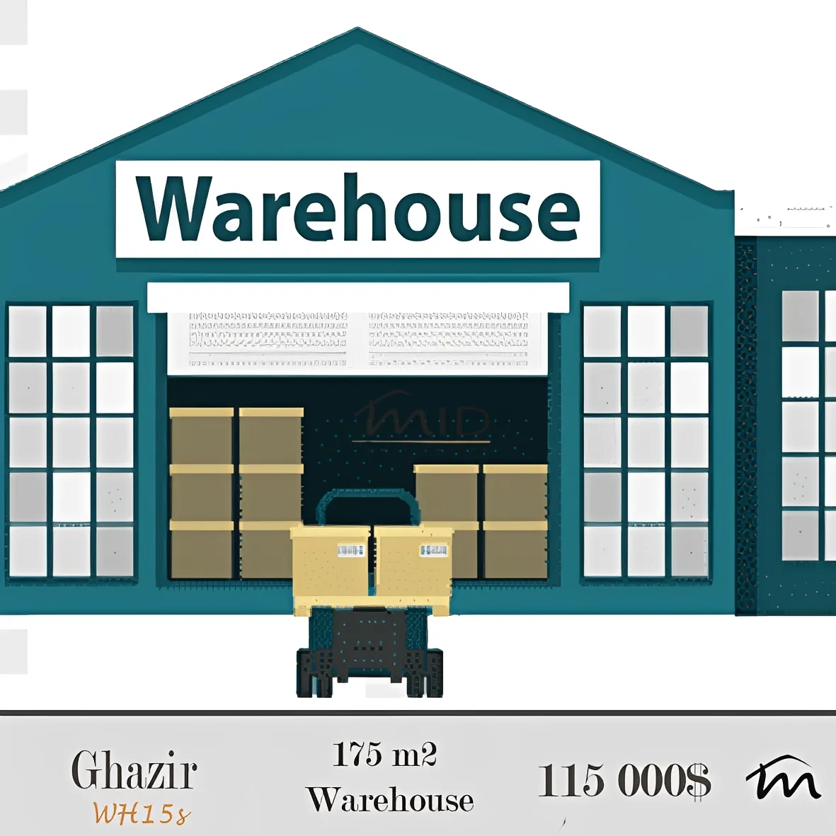 Warehouse for sale in Ghazir, lebanon