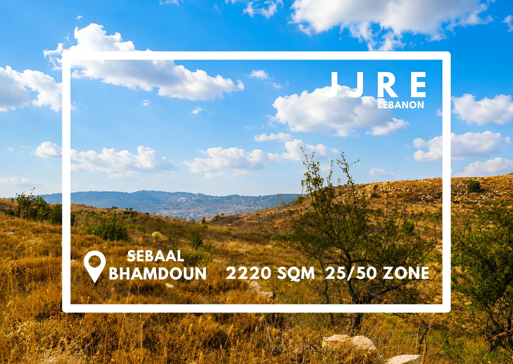 Land for sale in Bhamdoun, lebanon