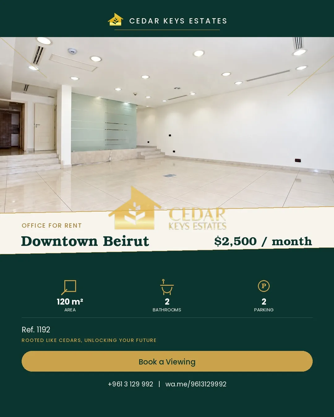 Office for rent in Downtown, beirut, Lebanon