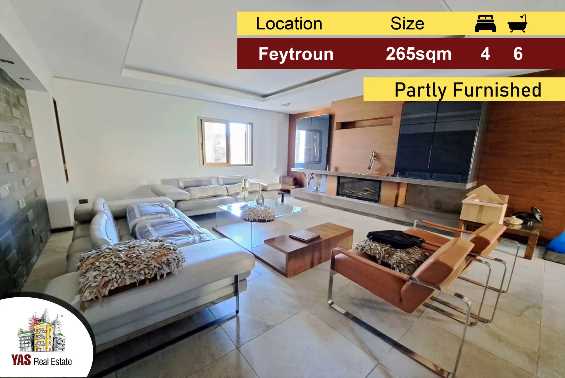 Apartment for Sale in Faytroun - 4 bed, 6 bath