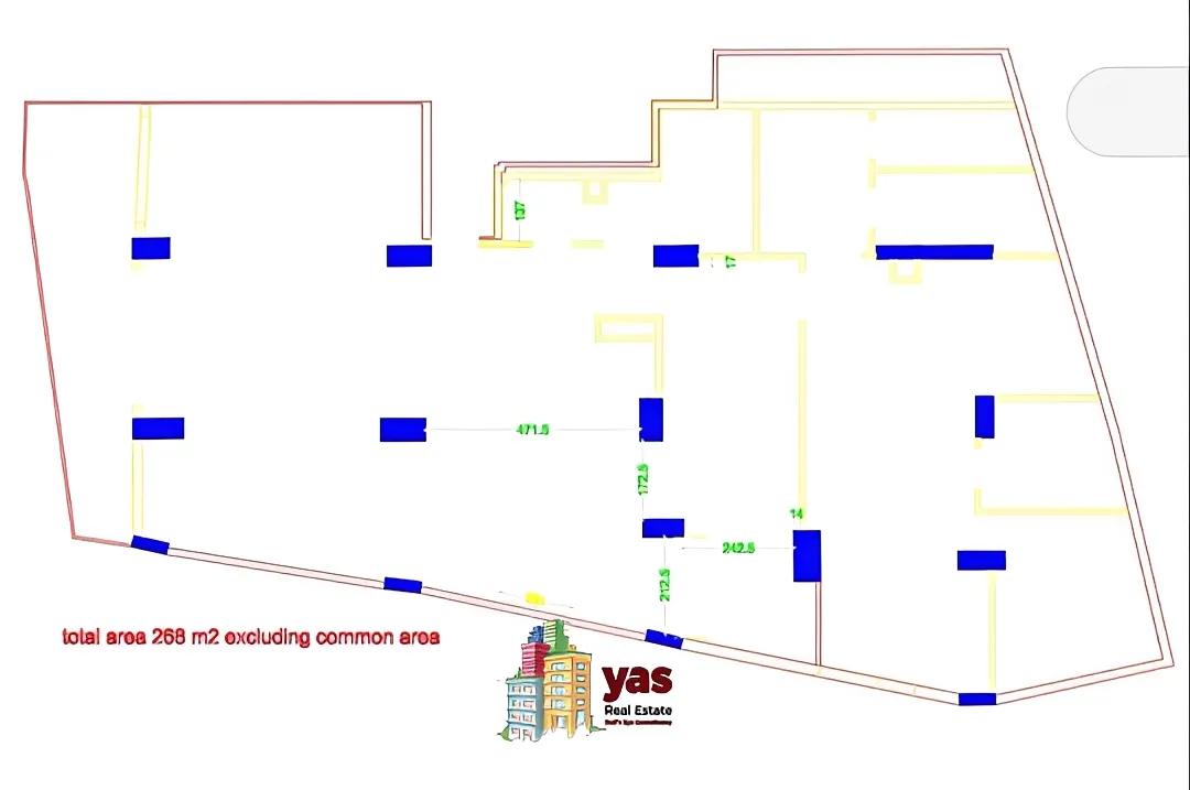 Office for Rent in Kaslik