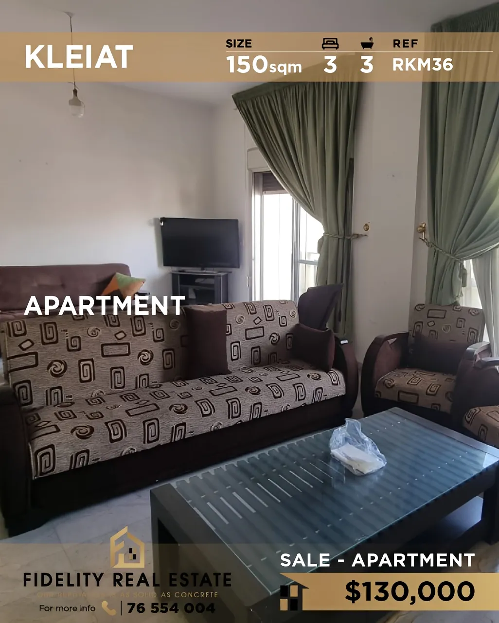 Apartment for sale in Qlayaat, Lebanon - 3 bed, 3 bath