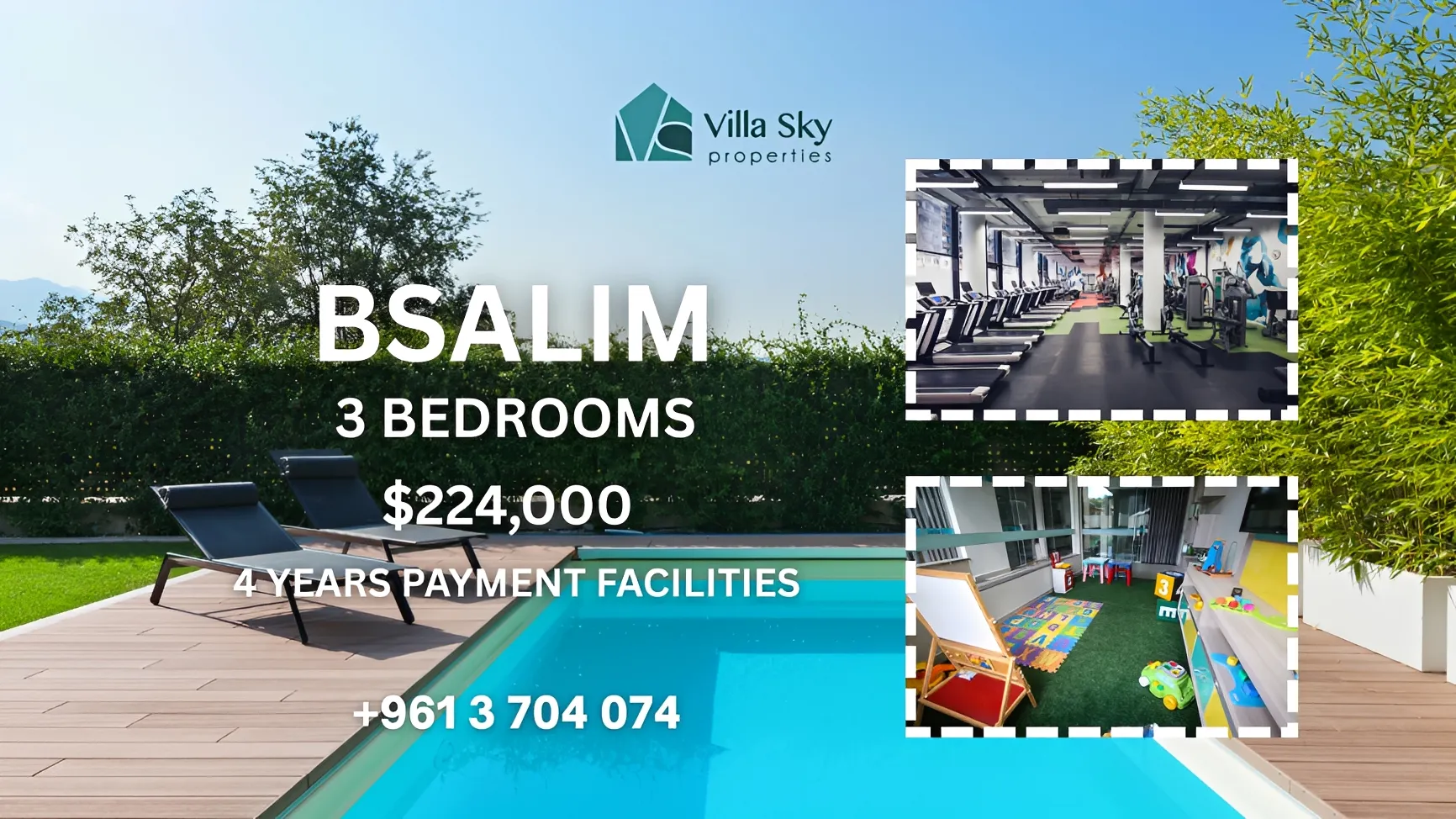 Apartment for Sale in Bsalim, Lebanon