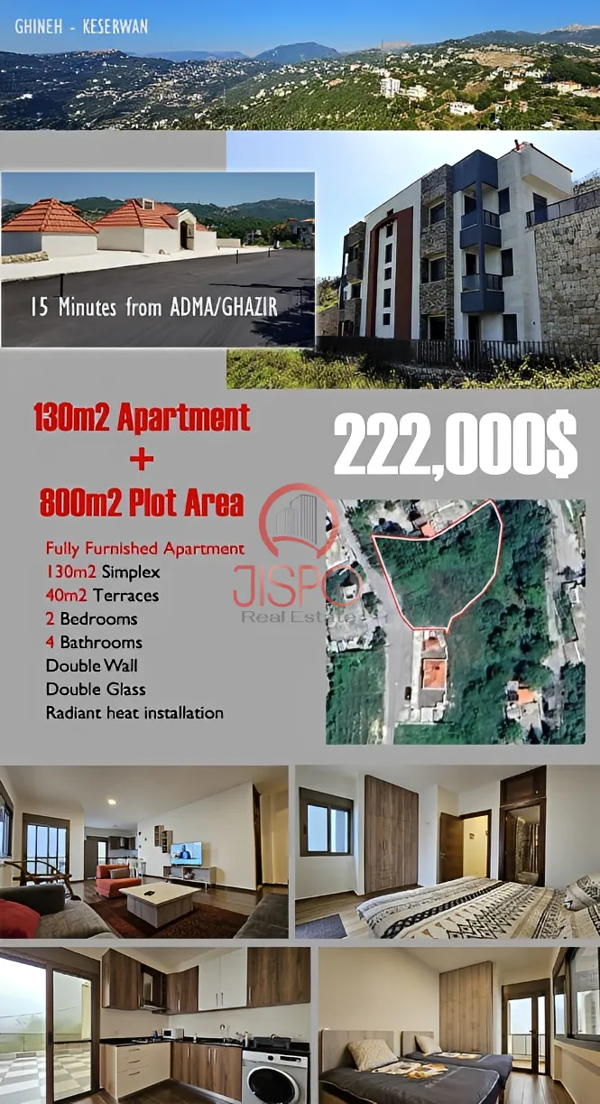 Land for Sale in Ghineh