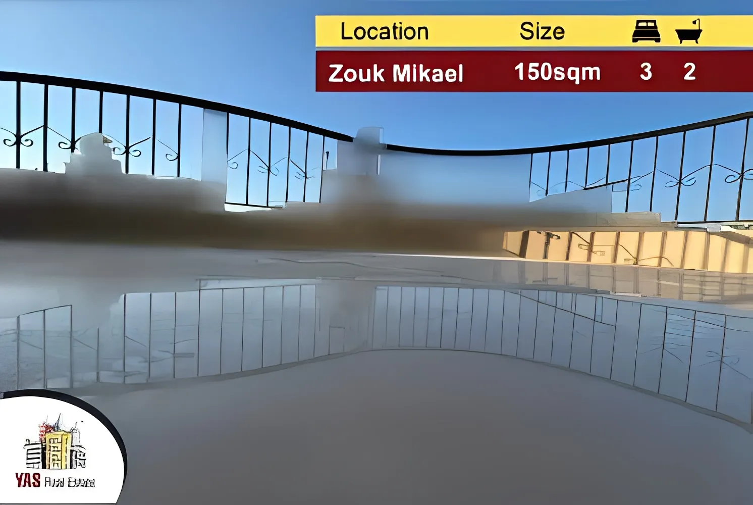 Apartment for Sale in Zouk Mikael