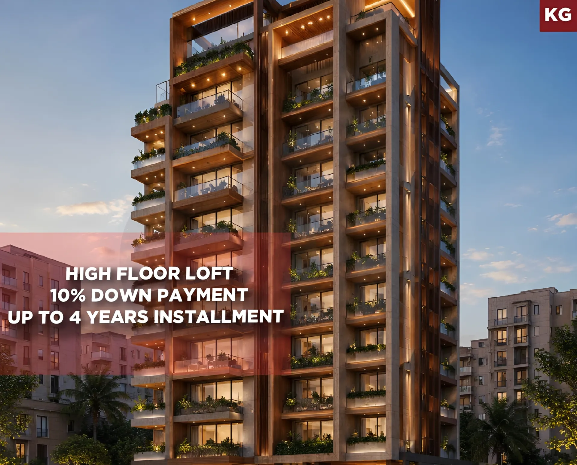 Apartment for Sale in Saifi Village - 2 bed, 3 bath