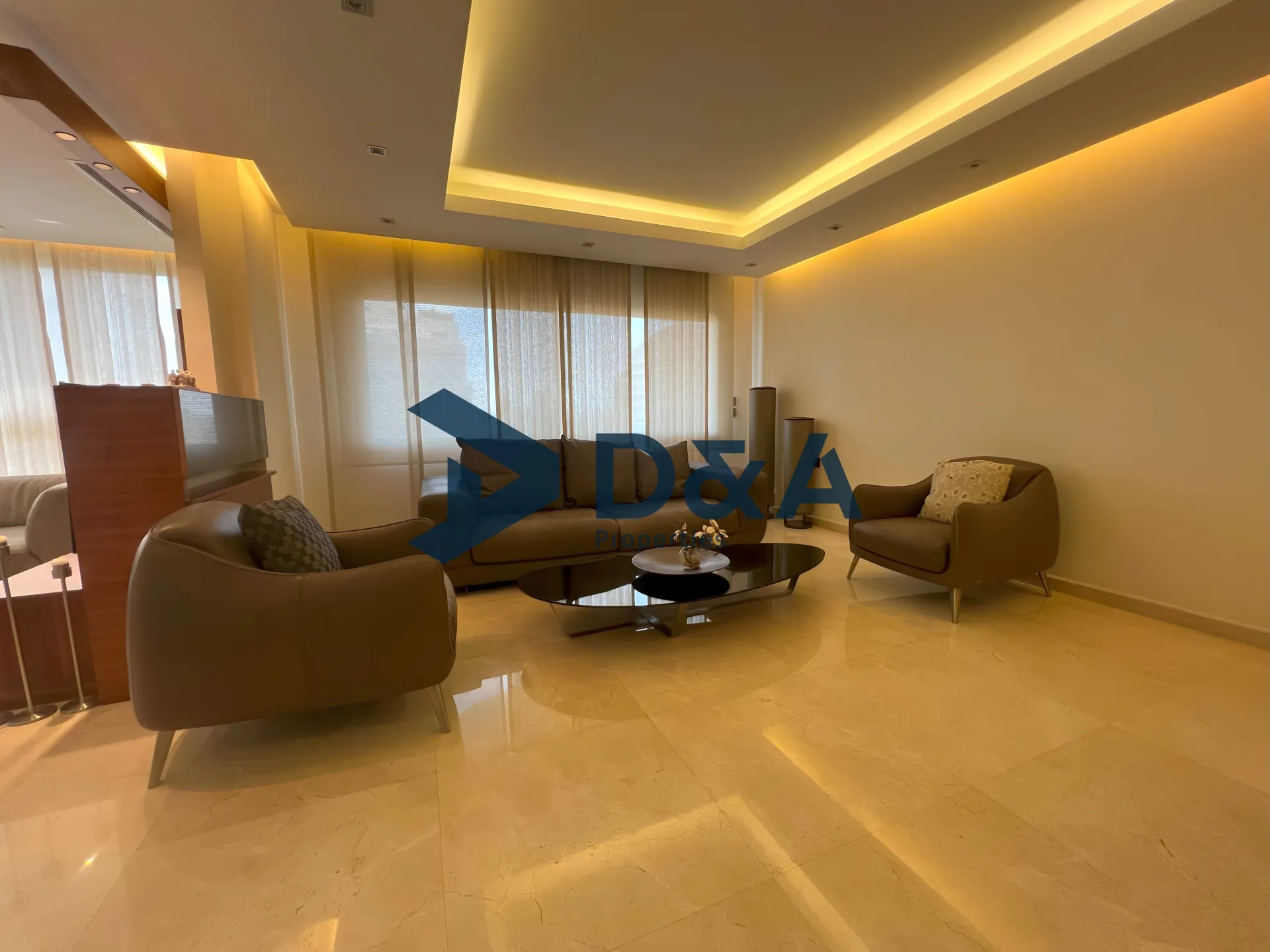 Apartment for rent in Achrafieh, Beirut, Lebanon - 3 bed, 4 bath