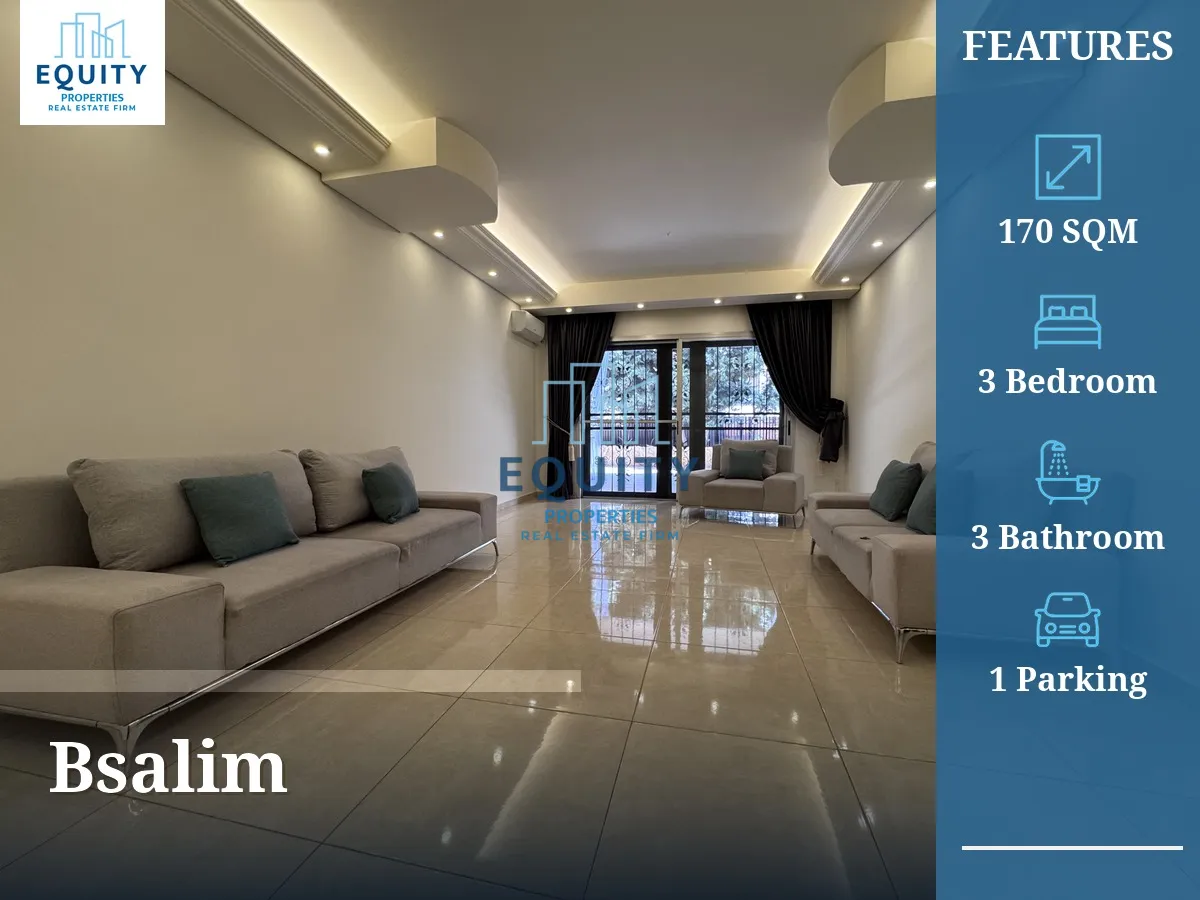 Apartment for sale in Bsalim