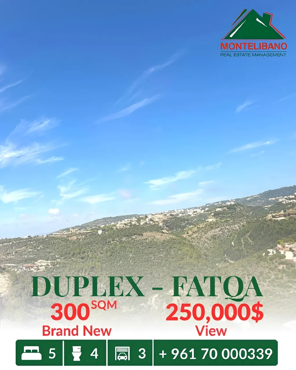Duplex for sale in Fatqa