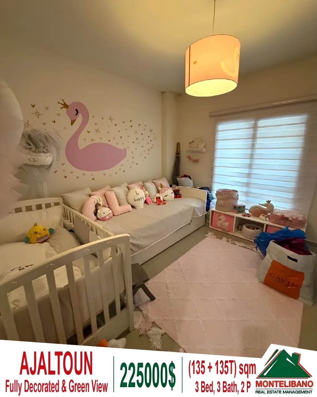 Apartment for sale in Ajaltoun, Lebanon