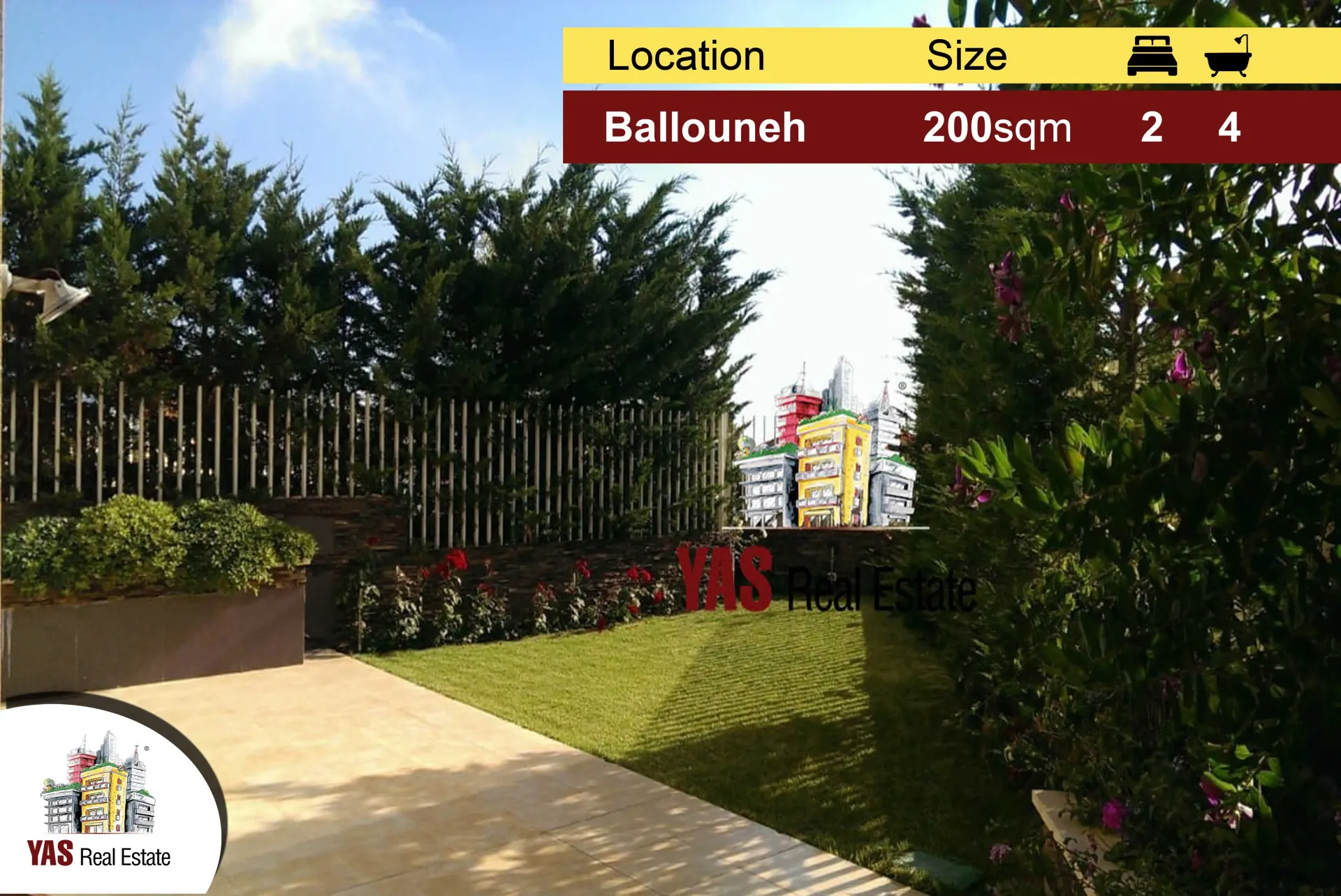 Apartment for Sale in Ballouneh