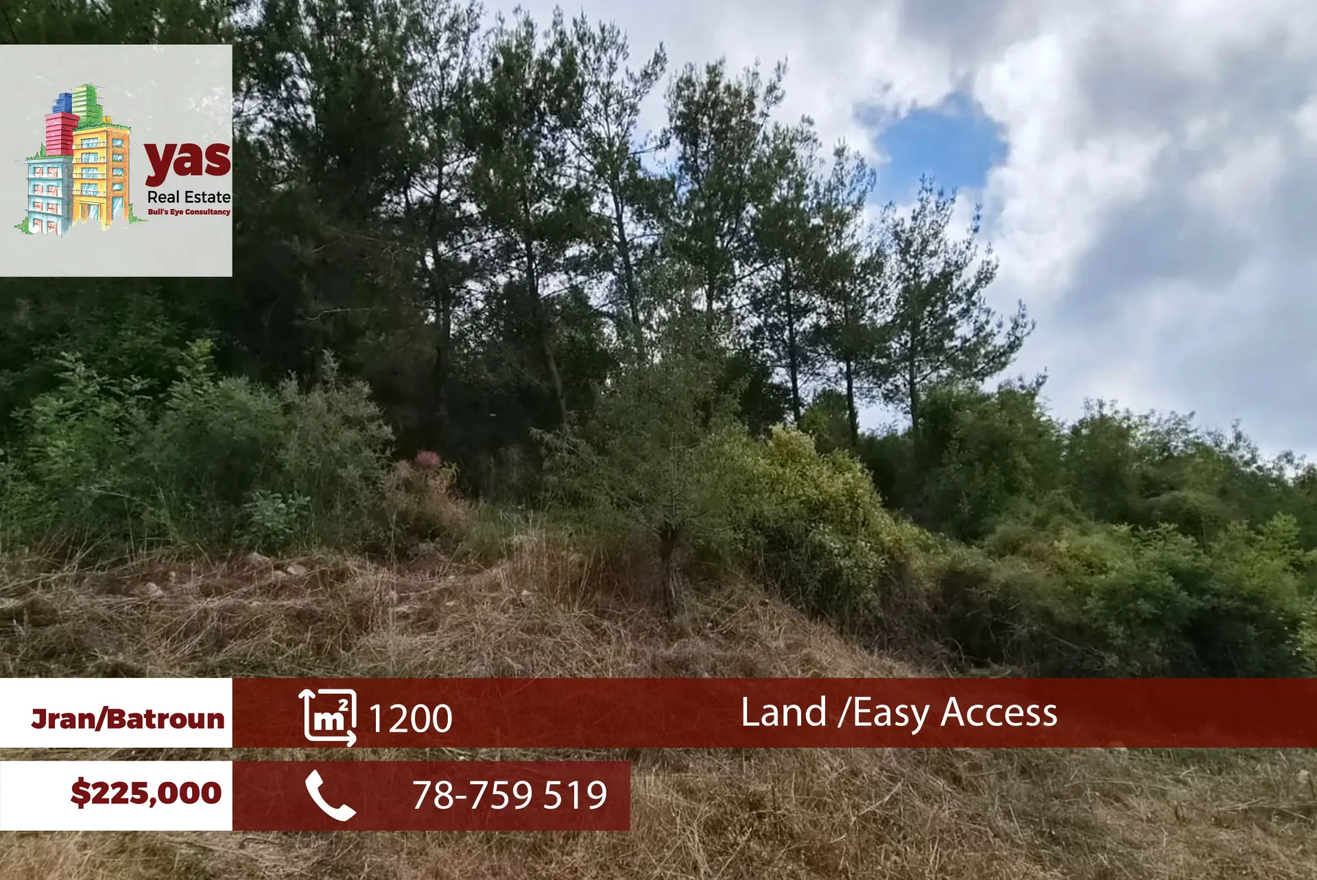 Land for Sale in Batroun