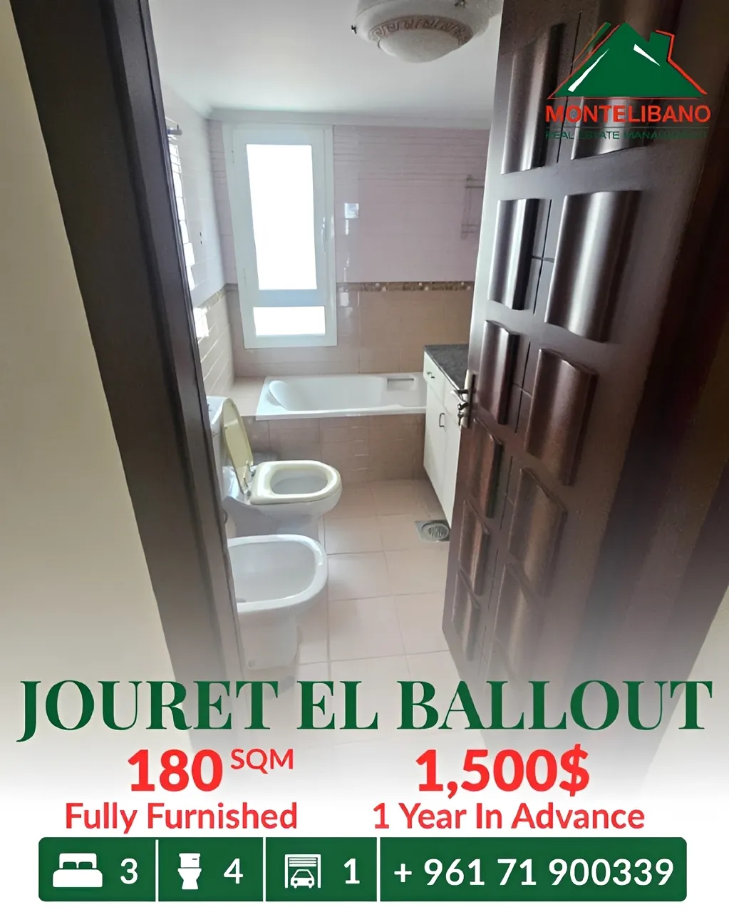 Apartment for rent in Mar Chaaya