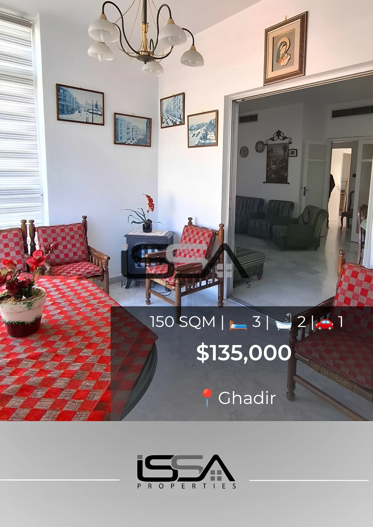 Apartment for sale in Ghadir, lebanon - 3 bed, 2.0 bath