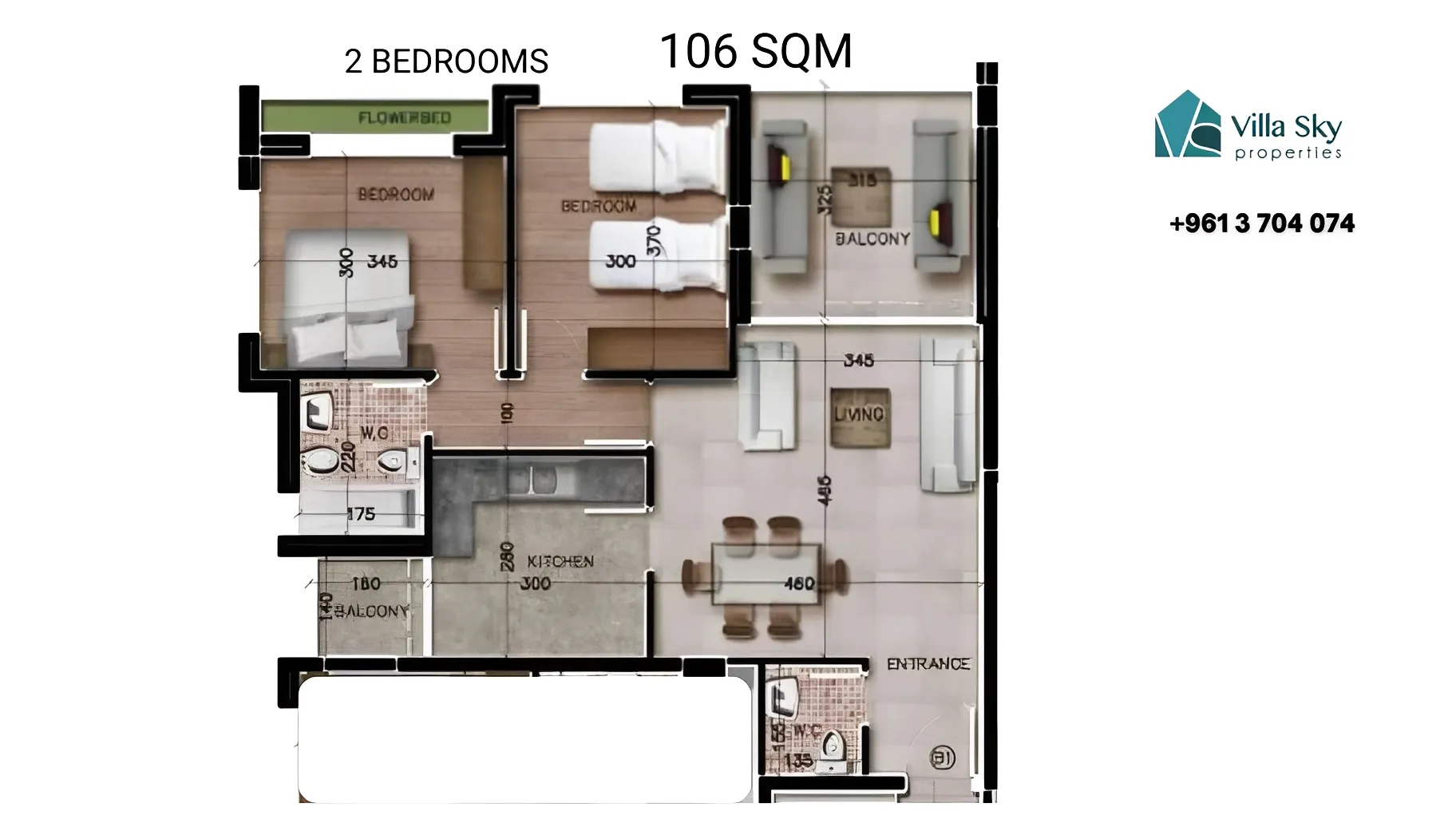 Apartment for sale in Bsalim, Lebanon