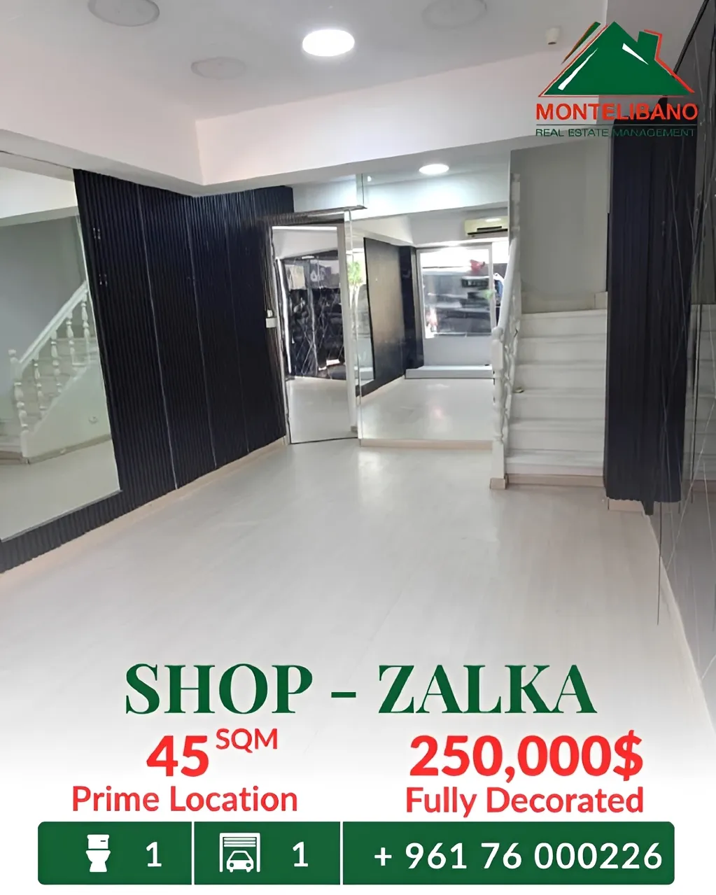 Shop for sale in Zalqa