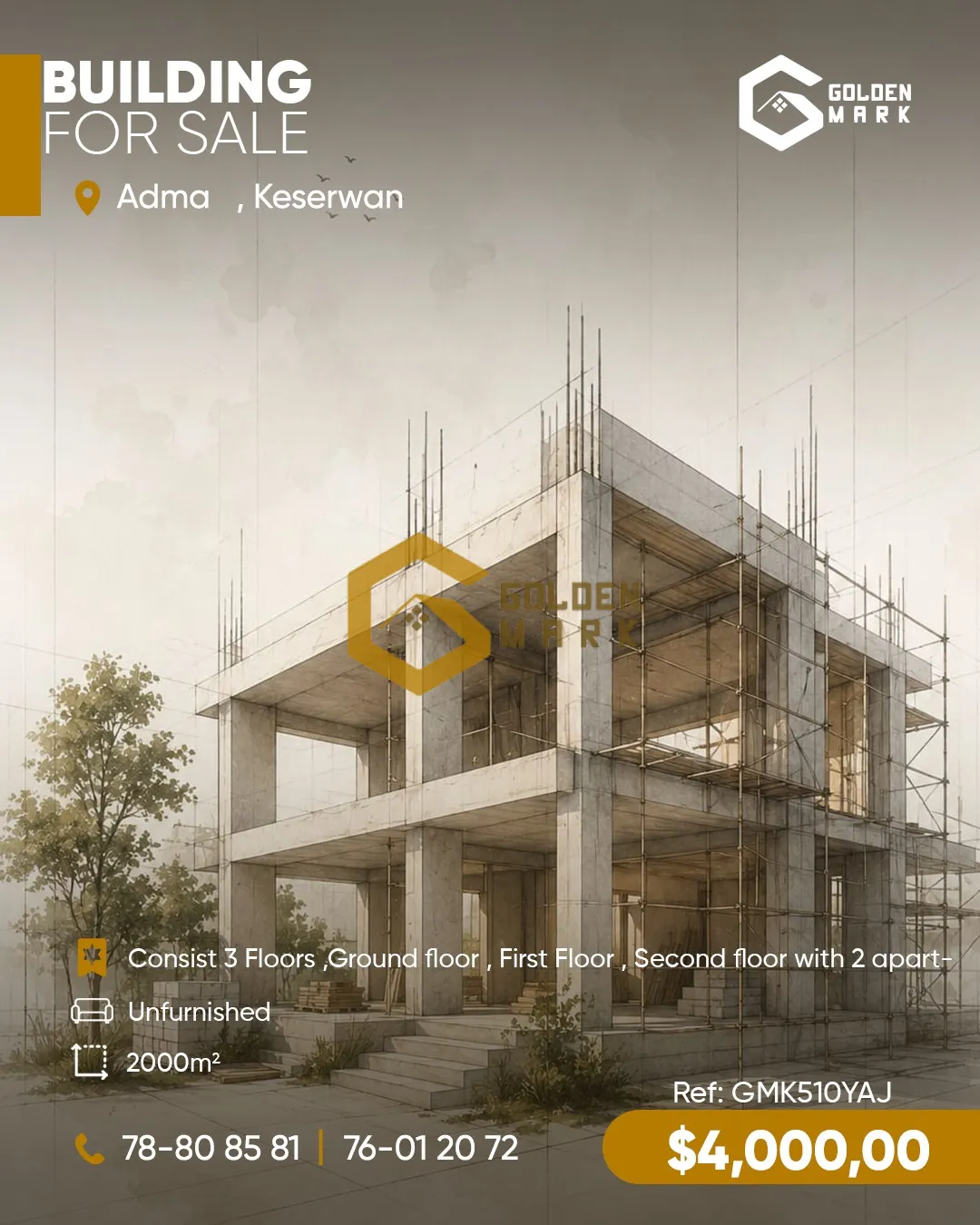House for Sale in Adma w Dafnah