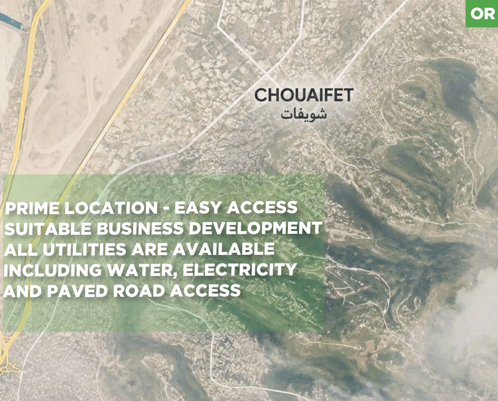 Land for Sale in Chouaifet El Aamroussieh