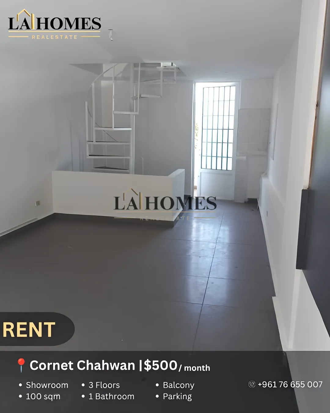Showroom for rent in Qornet chahouane, lebanon