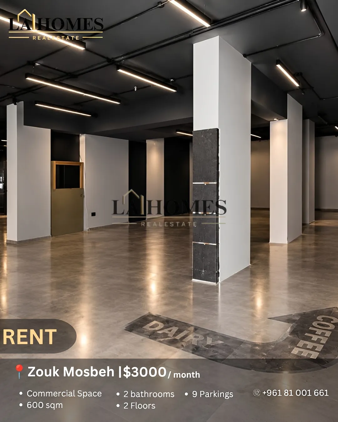 Shop for rent in Zouk Mosbeh